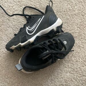 Nike Kids Black and White Cleats